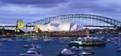 Opera House and Sydney Harbor Bridge, New Years Eve